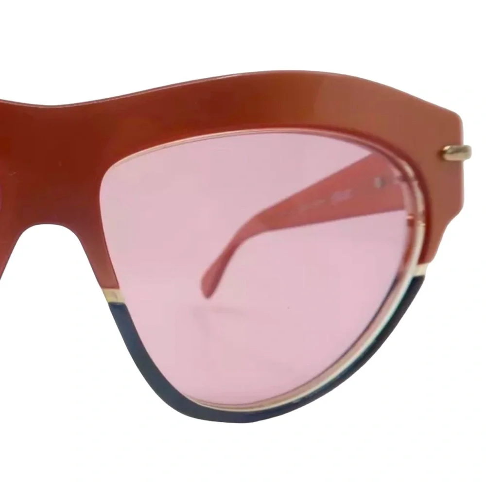 1980’s Silhouette Austria Colorblock‎ Sunglasses, Angular Sunglasses, Mod 3062